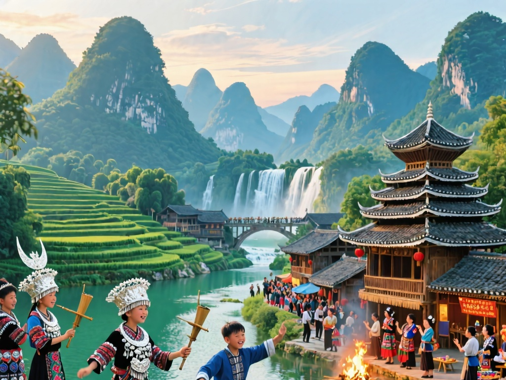 贵州宣传片拍摄：展现自然风光与民族风情！ /宣传片拍摄-企业宣传片拍摄-企业宣传片-三维动画制作-制作宣传片公司-影视公司