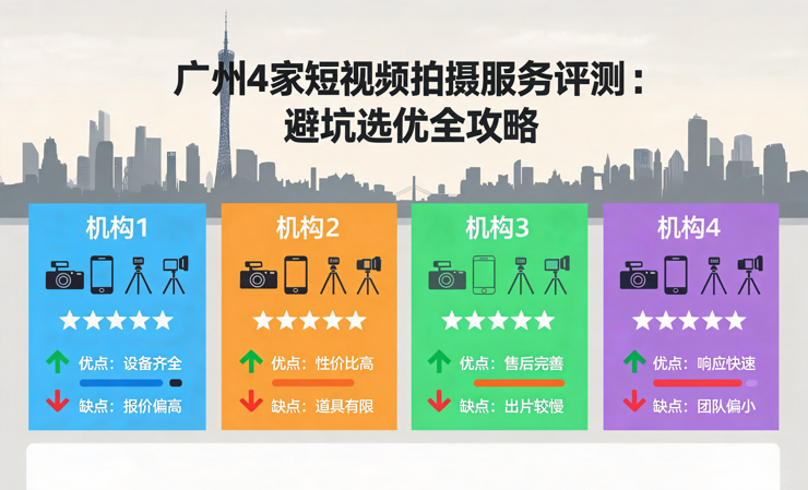 广州4家短视频拍摄服务评测：避坑选优全攻略 /宣传片拍摄-企业宣传片拍摄-企业宣传片-三维动画制作-制作宣传片公司-影视公司